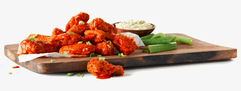 Oven-baked Wings - Bbq Chicken Wings Png, transparent png #1845808