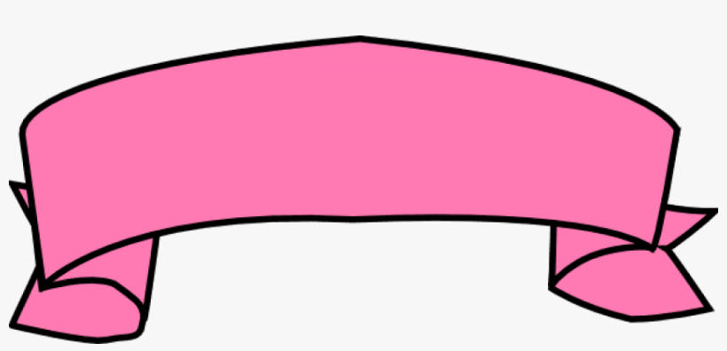 Light Pink Banner Png Vector Freeuse - Banner Blanco Y Negro Png, transparent png #1846098
