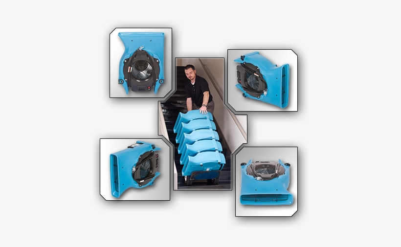 Floor Blower / Carpet Dryer Velo Low Profile Airmover - Dri-eaz Velo Low Profile Airmover - F504, transparent png #1846145