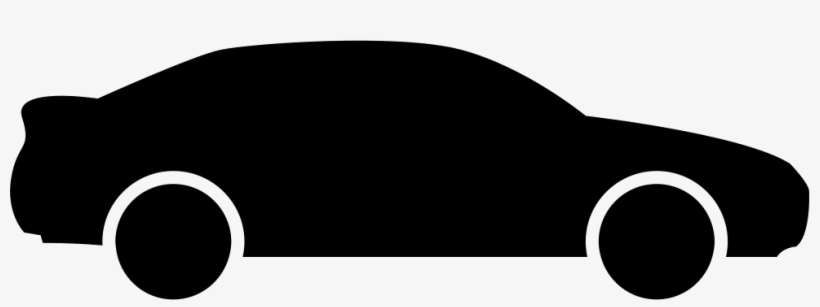 Commercial Car Side View Silhouette - Honda Civic Clipart, transparent png #1846210