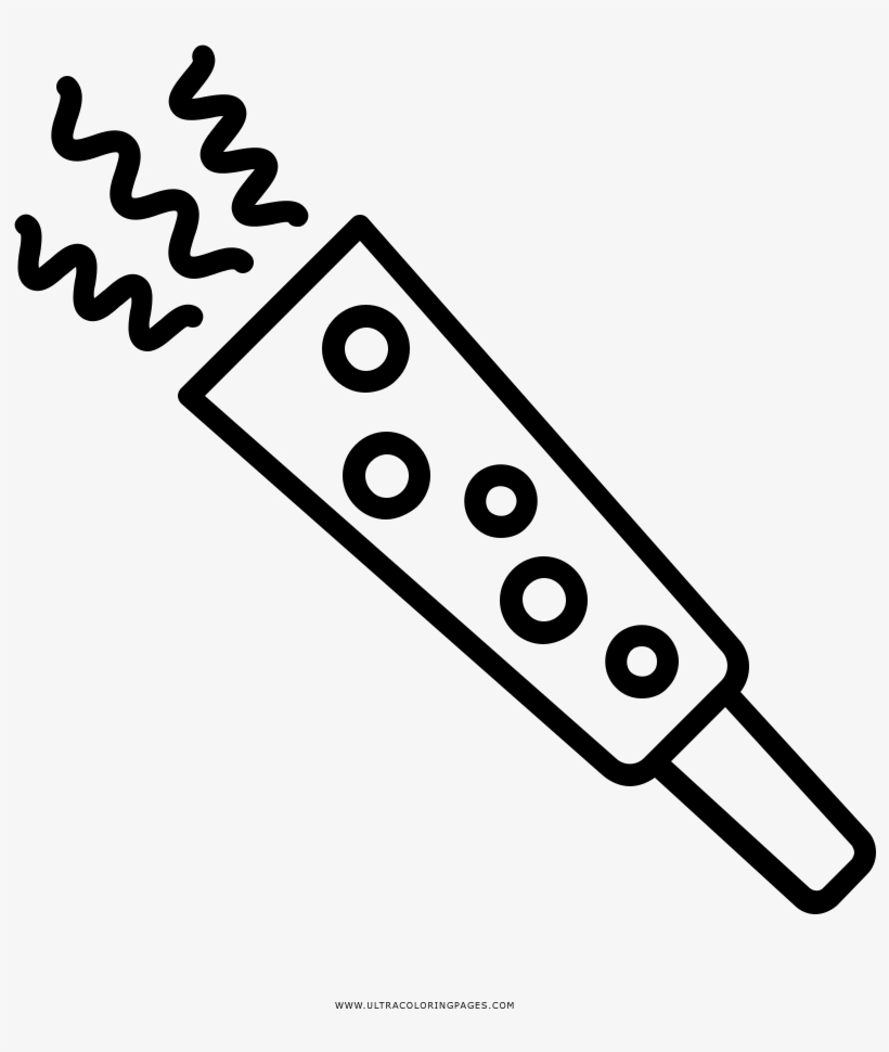 Party Blower Coloring Page - Coloring Book, transparent png #1846265