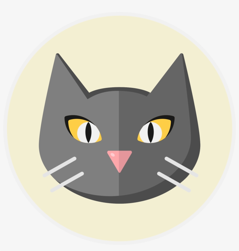 Open - Cat, transparent png #1846569