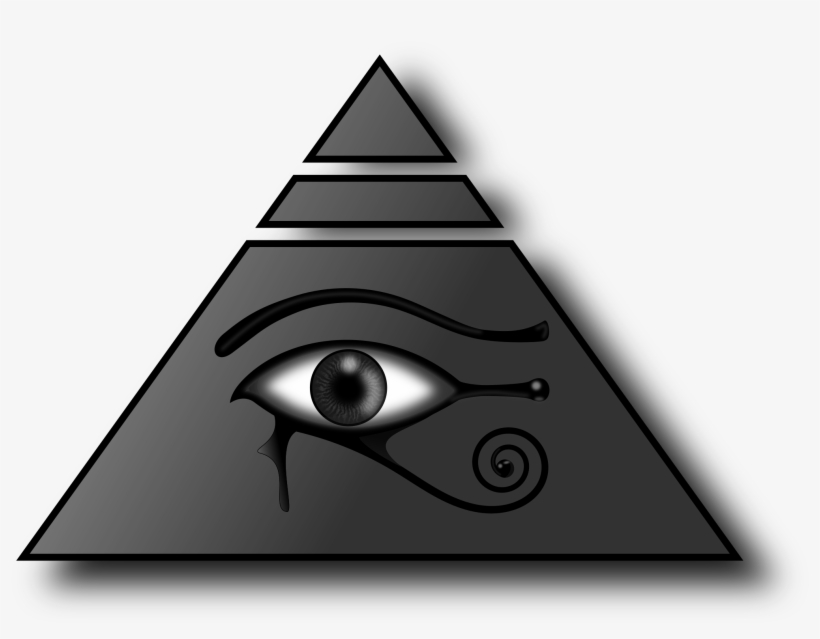 Ancient Egypt Egyptian Pyramids Eye Of Horus - Piramide Con El Ojo De Horus, transparent png #1846781