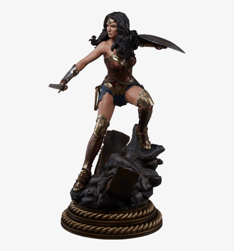 Batman V Superman - Sideshow Wonder Woman Premium Format Figure (dawn, transparent png #1846859