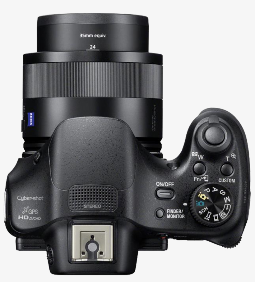 Sony Cyber-shot Dsc-hx400v Digital Camera, Black, transparent png #1847014