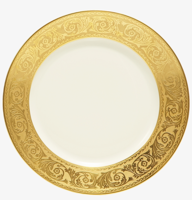 Versailles Gold Dinner Plate - Haviland C Parlon Versailles Gold Dinner Plate, transparent png #1847017