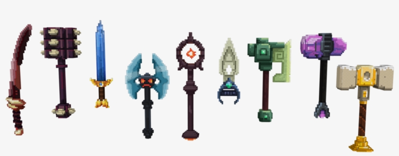 Example Of Weapons [hypixel] Warlords Weapons - Minecraft Warlords Weapons, transparent png #1847265