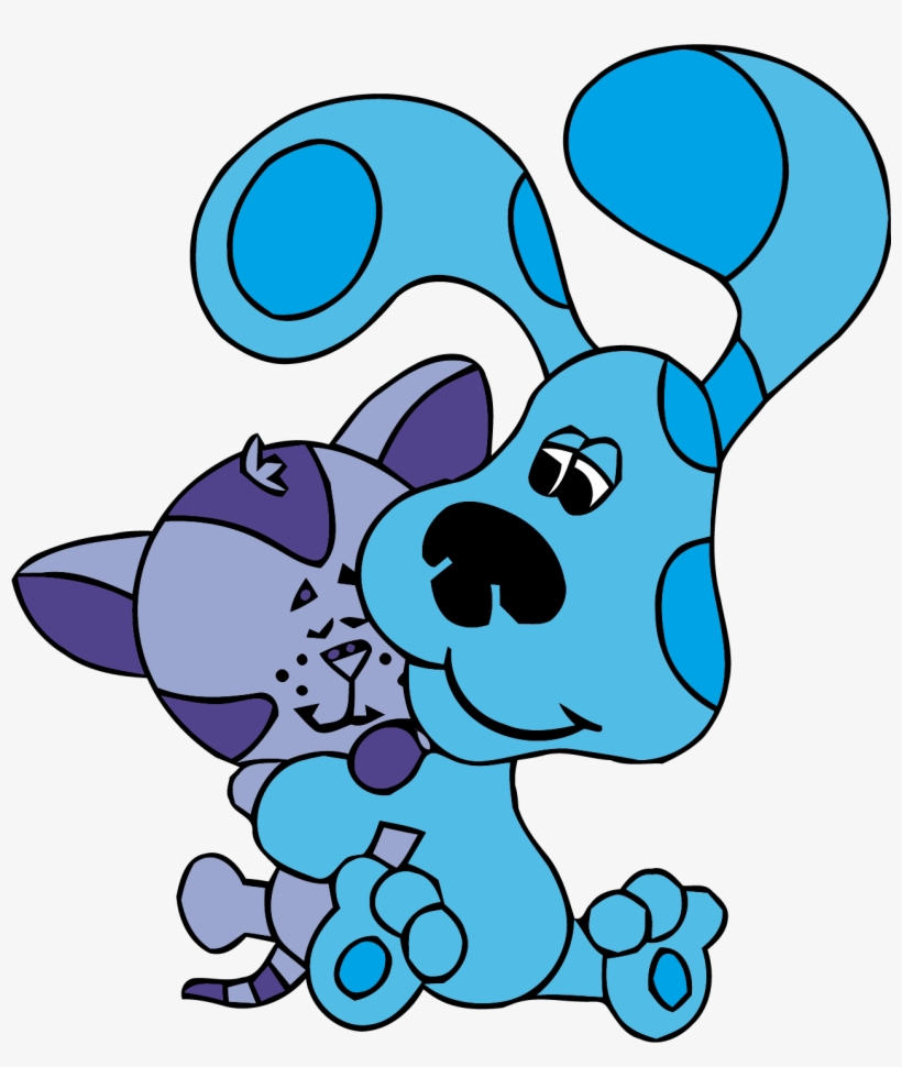 Blue's Clues Clip Art Love Cat Clipart Png - Blues Clues Blue And Periwinkle, transparent png #1847322