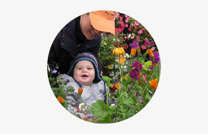 Flower Circle Baby - Flower, transparent png #1847346