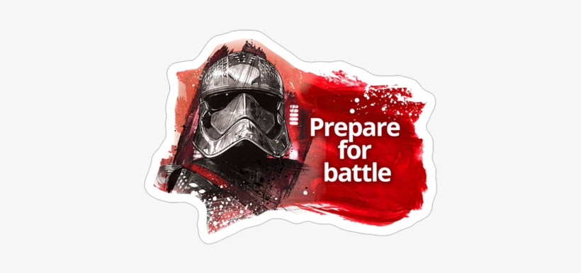 Viber Sticker «star Wars - Star Wars Episode 8 The Last Jedi Official Desk Easel, transparent png #1847397