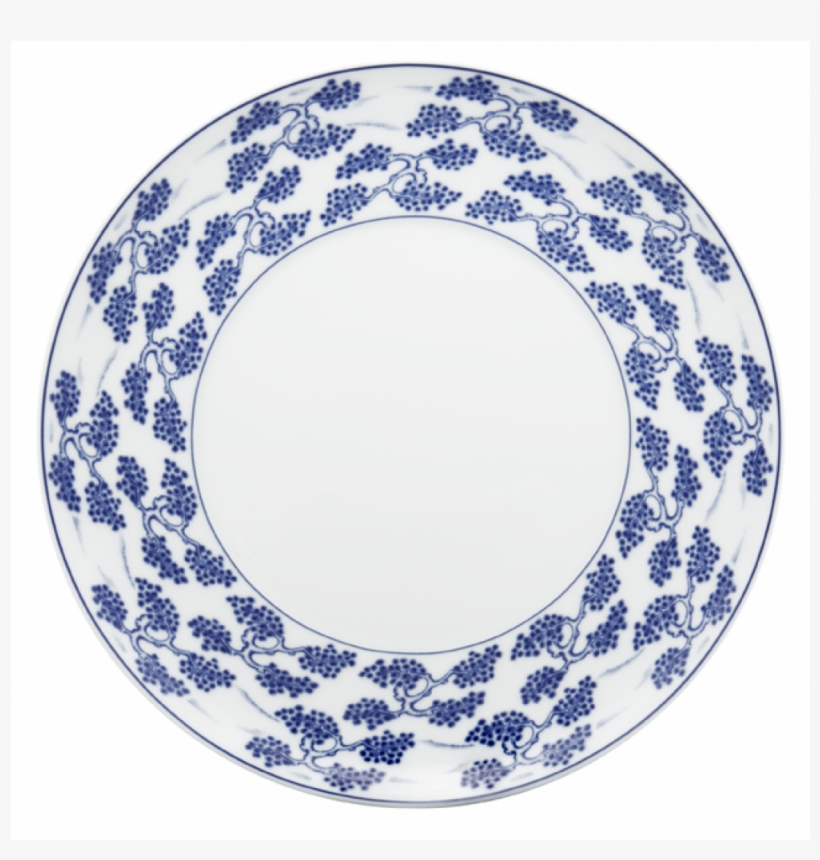 Mottahedeh Blue Shou Dinner Plate, transparent png #1847519