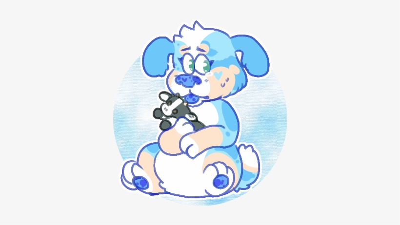 My Blues Clues Oc Baby Blue Puppy She's Shy And Cries - Blues Clues Oc, transparent png #1847577