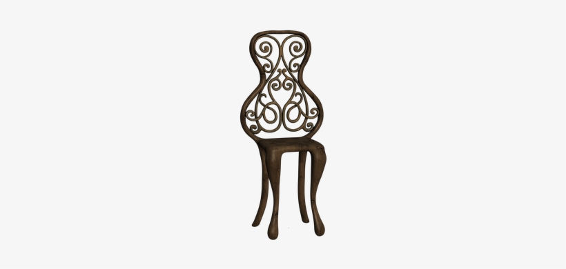 Wooden Chairs Chair Furniture Decorated Sw - Chair, transparent png #1847629