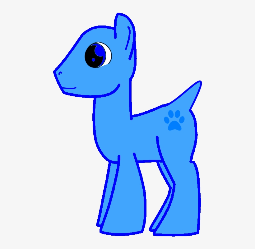Bucky, Blue, Blues Clues, Ponified, Rule 63, Safe, - Deviantart, transparent png #1847847