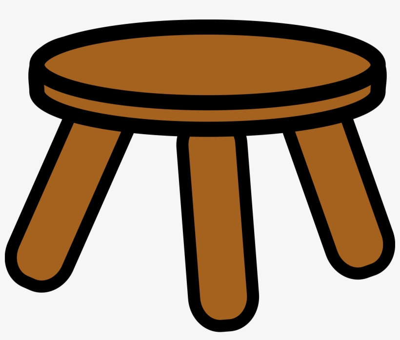 This Free Icons Png Design Of Wooden Stool, transparent png #1847900