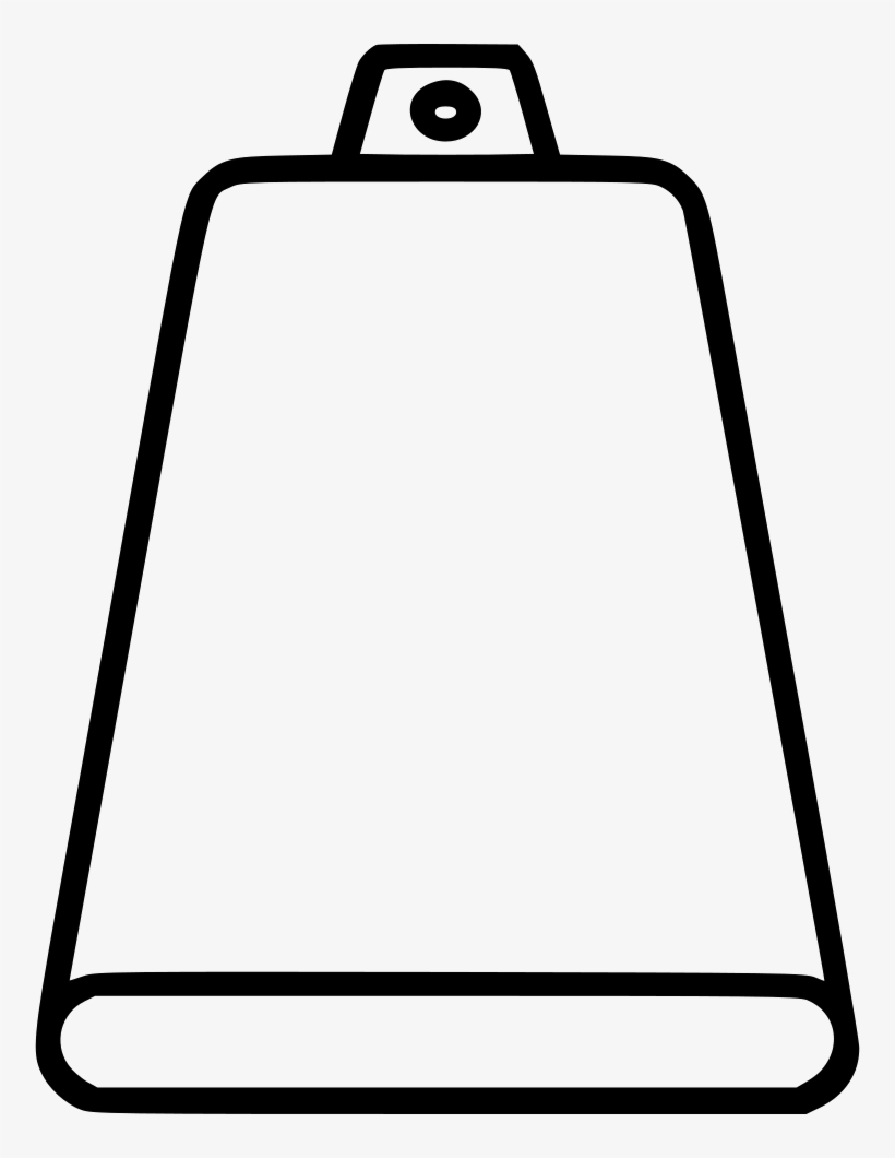 Cowbell Svg Icon Free - Cowbell Clipart, transparent png #1847942
