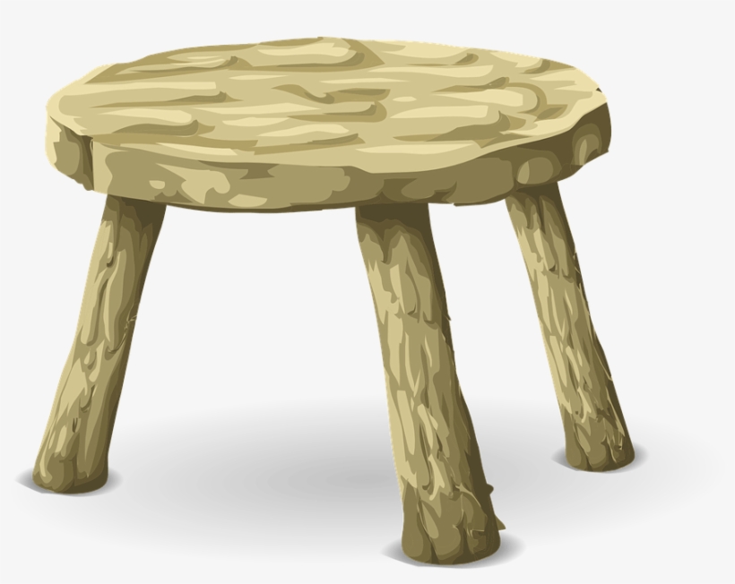 Stool Table Furniture Wood Wooden Brown Ch - Nationalism For Me But Not For Thee, transparent png #1848057
