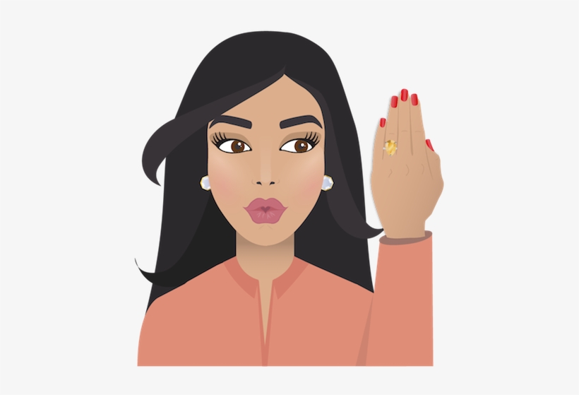 Put A Ring On It - Female Emoji Png, transparent png #1848293