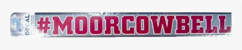 #moor Cowbell Long Auto Decal - Nameplate, transparent png #1848725