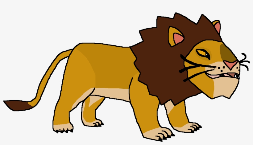 African Lion - World Of Zoo Fantendo, transparent png #1848744