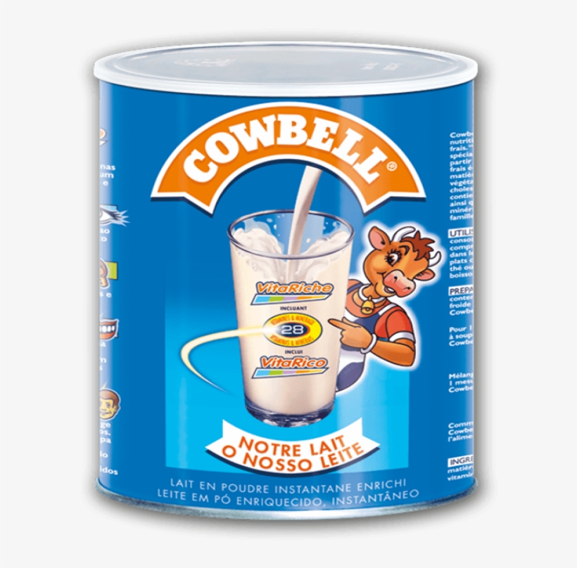 Cowbell Milk 400g Tin By 12 Pieces In A Carton - Product, transparent png #1848767