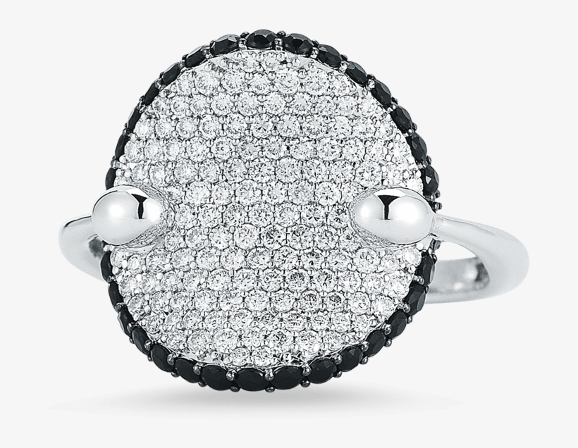 Fantasiaring With Diamonds And Sapphires - Engagement Ring, transparent png #1848793