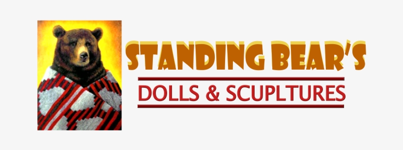 Standing Bear - Orange, transparent png #1848843