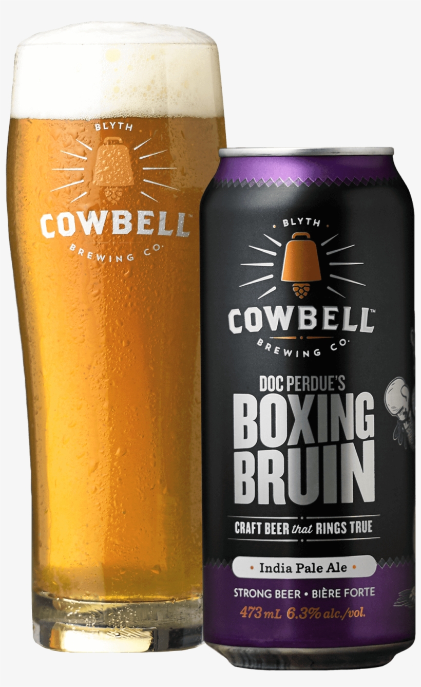 Doc Perdue's Boxing Bruin India Pale Ale - Cowbell Boxing Bruin, transparent png #1848881