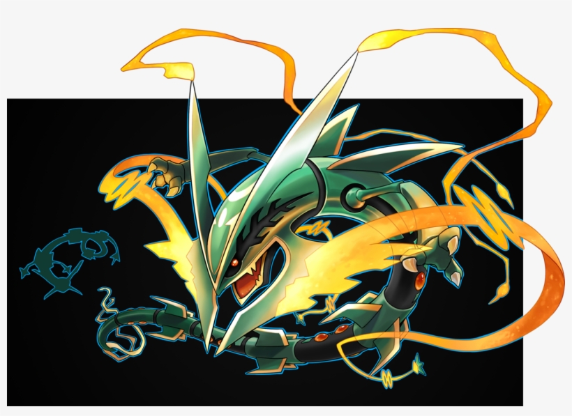 Rayquaza → Mega Rayquaza - Mega Rayquaza, transparent png #1848950