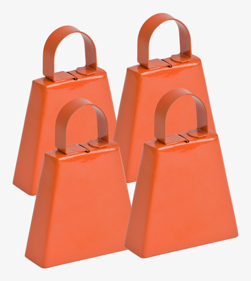 Orange Plain Post Box Cowbell Pack 4 - Gogo Bells, transparent png #1849151