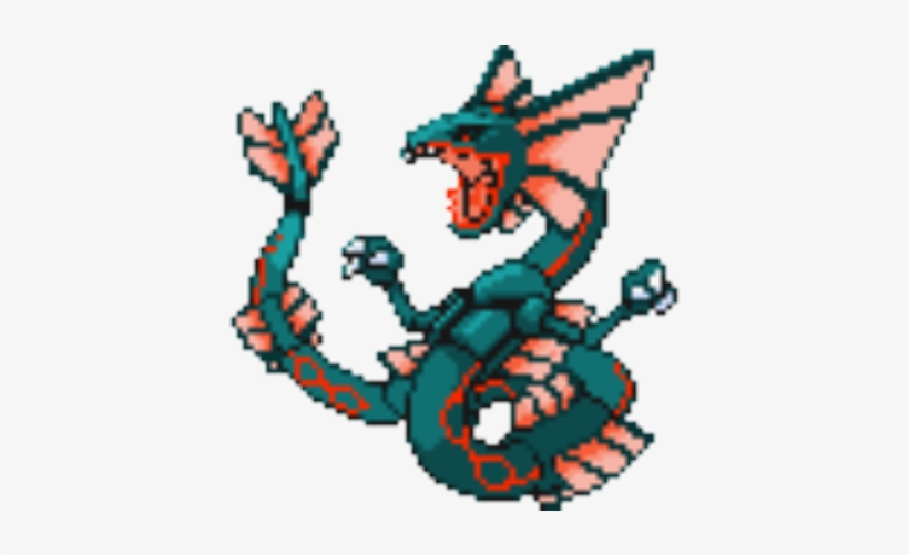 Finned Rayquaza - Rayquaza Aura Project Pokemon, transparent png #1849153