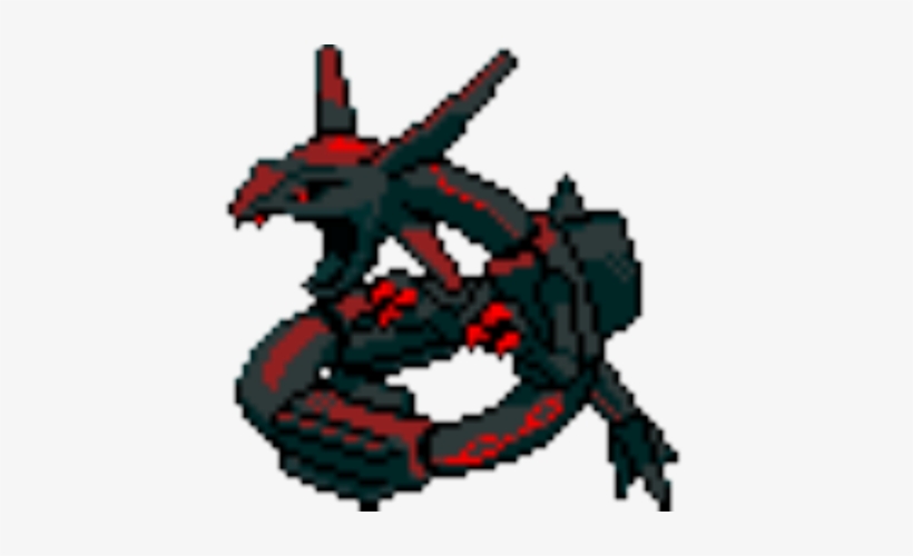 Cinder Rayquaza - Project Pokemon Aura Rayquaza, transparent png #1849211