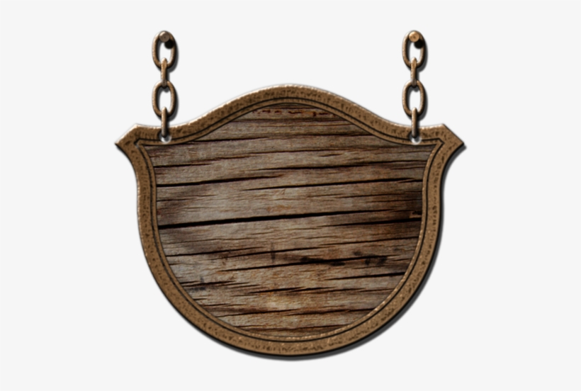 Hanging Wooden Sign Png Download - Plank, transparent png #1849310