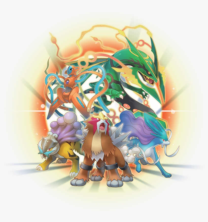 Meet And Befriend Every Legendary Pokémon - Mega Rayquaza Super Mystery Dungeon, transparent png #1849488