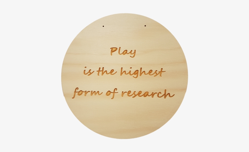 A Large Wooden Hanging Sign Made From 3mm Plywood - Circle, transparent png #1849546