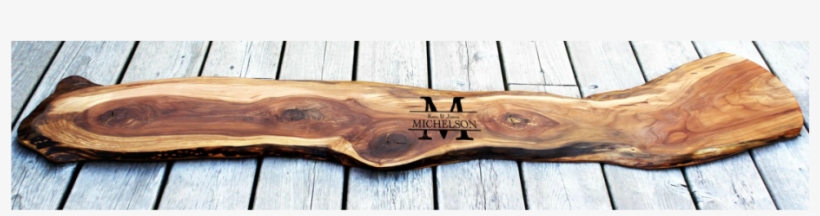Custom Rustic Wood Signs - Live Edge, transparent png #1849651