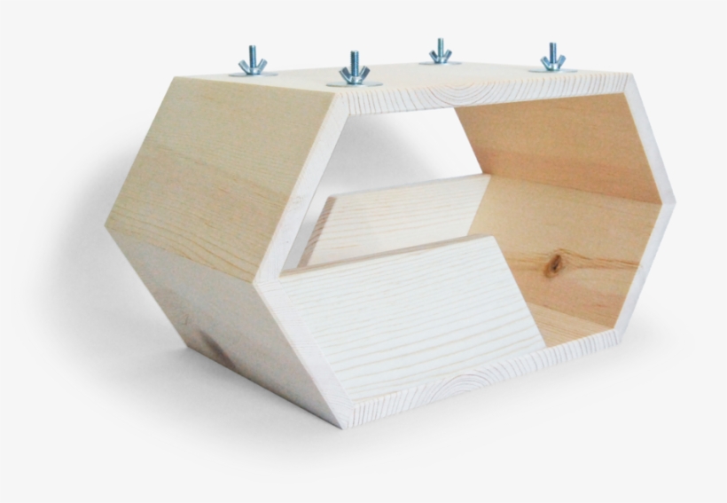 Deluxe Hanging Hexagonal Tunnel - Plywood, transparent png #1849706