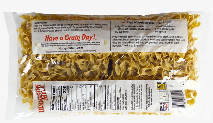 Whole Wheat Egg Noodles - (5 Pack) Great Value Whole Wheat Egg Noodles, 3.75, transparent png #1849873