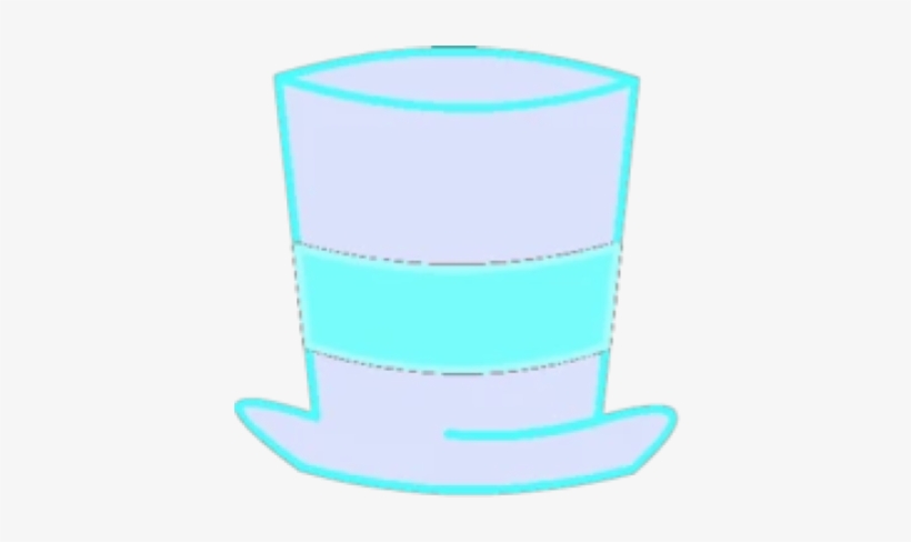 Ice Top Hat But Transparent - Paper, transparent png #1849913