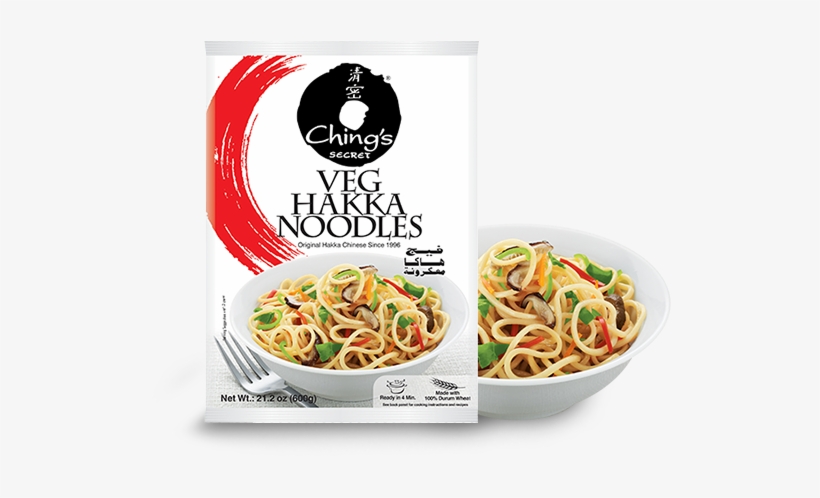 Hakka Veg Noodles - Ching's Secret -150g, transparent png #1849915