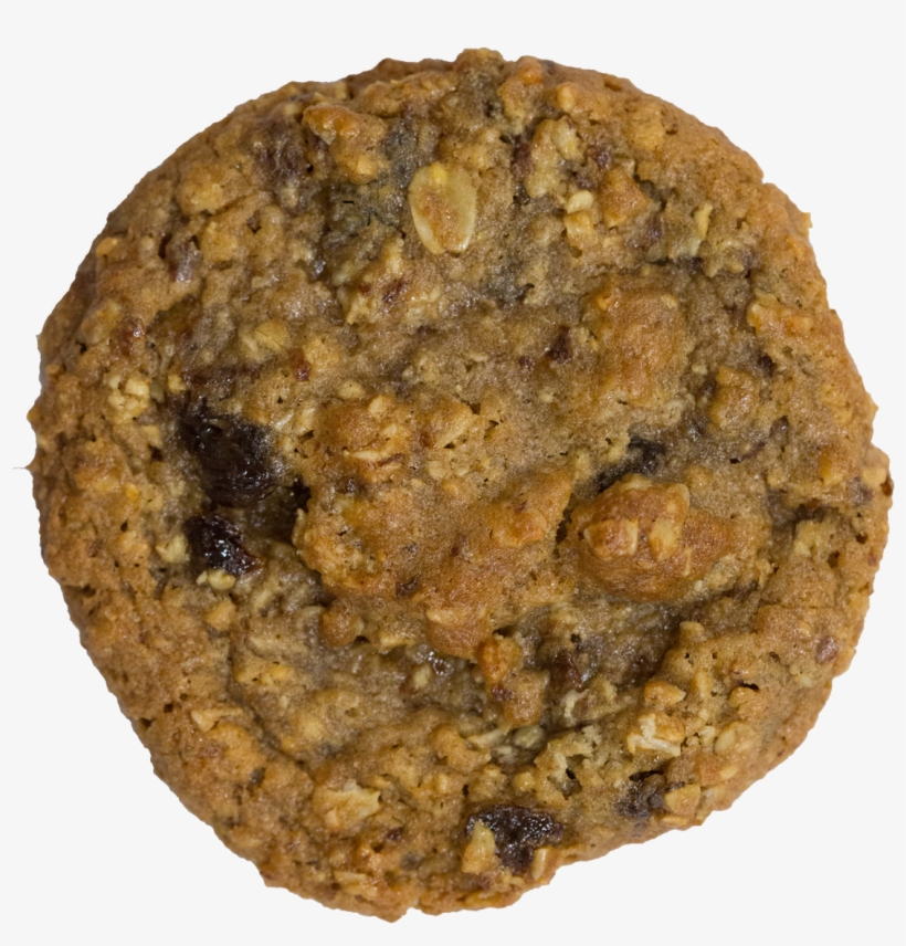 Hbc Cutout Oatmeal Raisin - Peanut Butter Cookie, transparent png #1850135