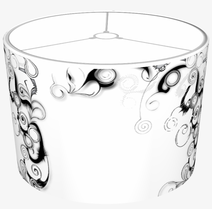 Black And White Swirls And Twirls - Illustration, transparent png #1850182