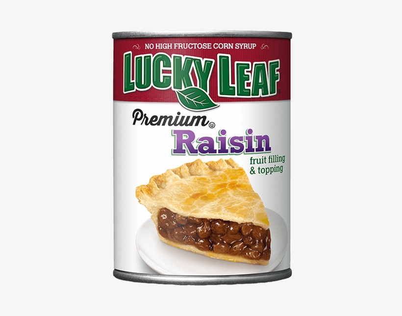 Premium Raisin Fruit Filling & Topping - Lucky Leaf Premium Cherry Pie Filling 21 Oz, transparent png #1850367