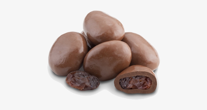 Sugar Free Milk Chocolate Raisins - Chocolate With Raisins, transparent png #1850506
