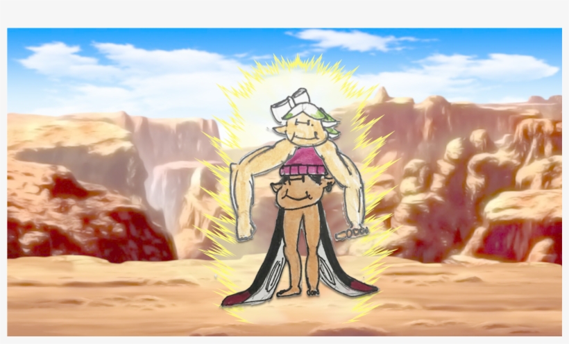 Memethe Ultimate Warrior - Dragon Ball Z Desert, transparent png #1850738