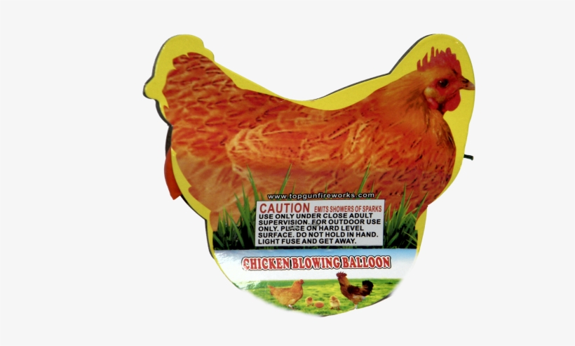 Chicken Blowing Balloon - Balloon, transparent png #1850987