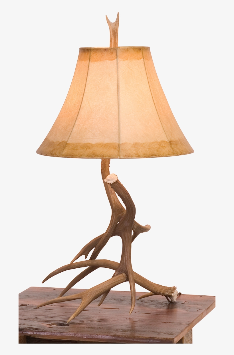 Cool Antler Table Lamp With Antler Table Lamp Rustic - Antler Lamp, transparent png #1850988