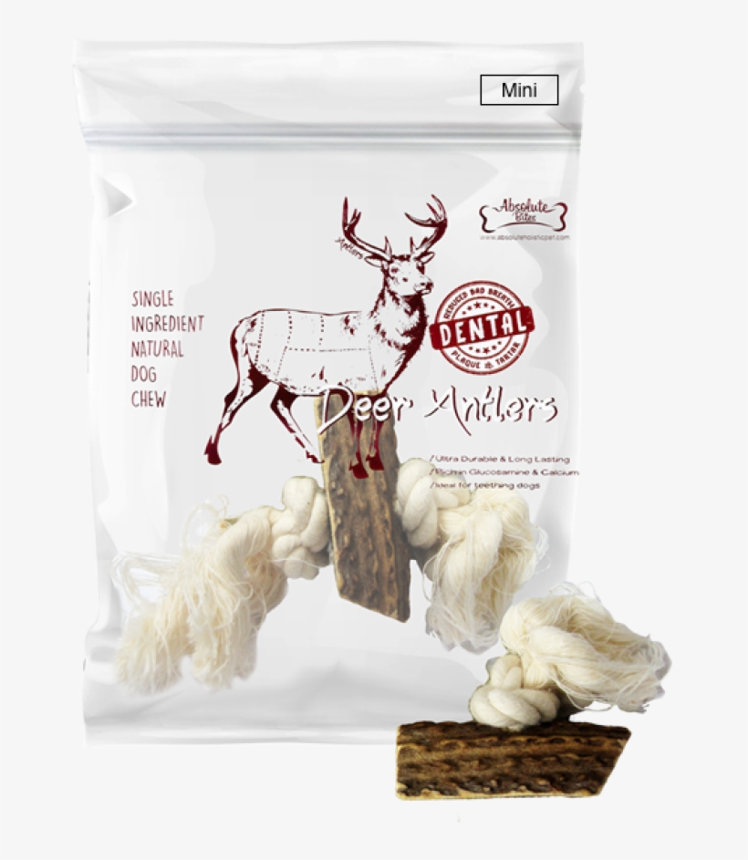 Best Online Pet Store Singapore - Absolute Bites Whole Deer, transparent png #1851010