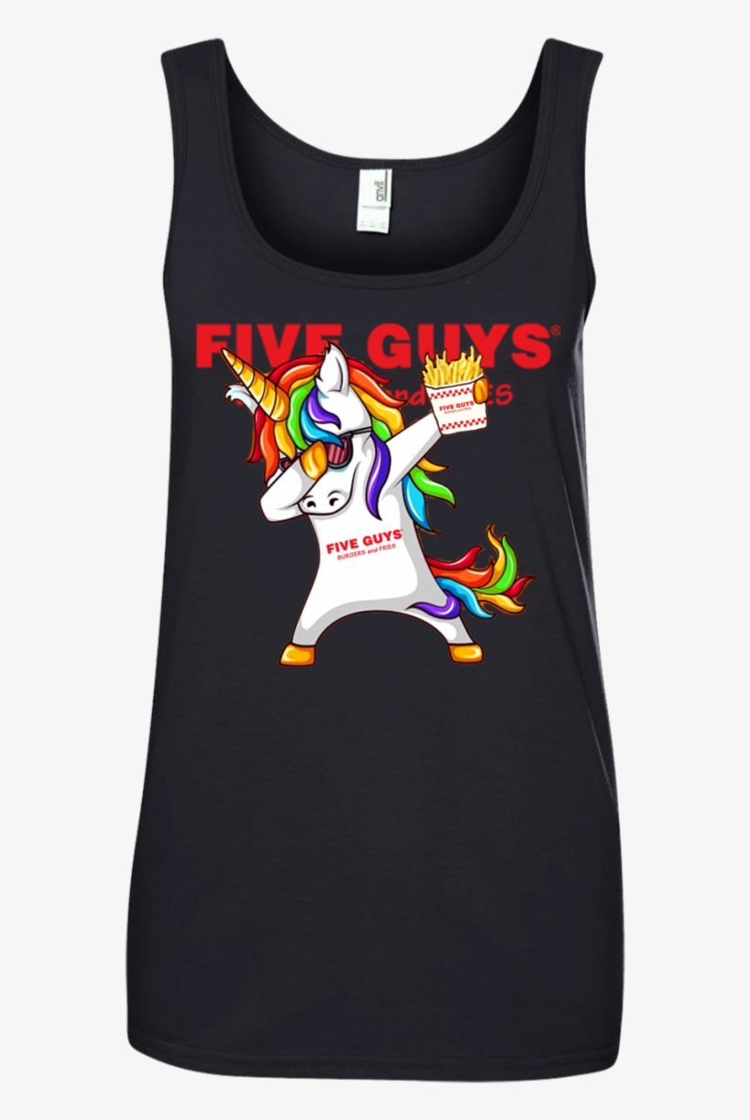 Dabbing Unicorn Loves Five Guys - Queens Are Born In October 15, transparent png #1851015