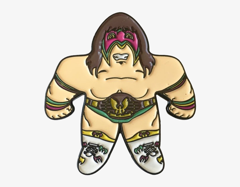 Ultimate Warrior Wrestling Buddy Pin - Lapel Pin, transparent png #1851181